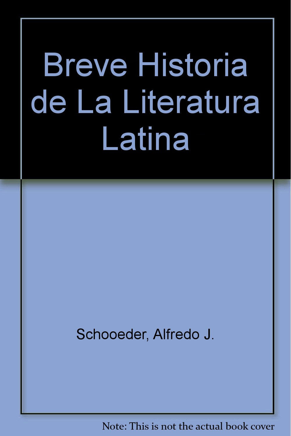 Breve Historia de La Literatura Latina Books