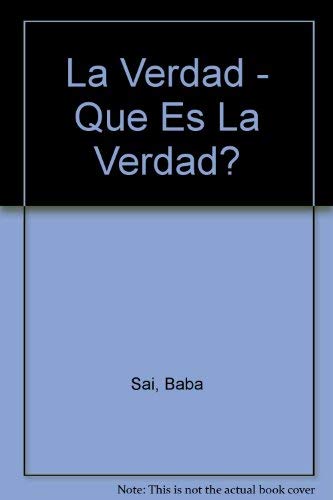 La Verdad - Que Es La Verdad? book