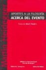 Aportes a la filosofia / acerca del evento book