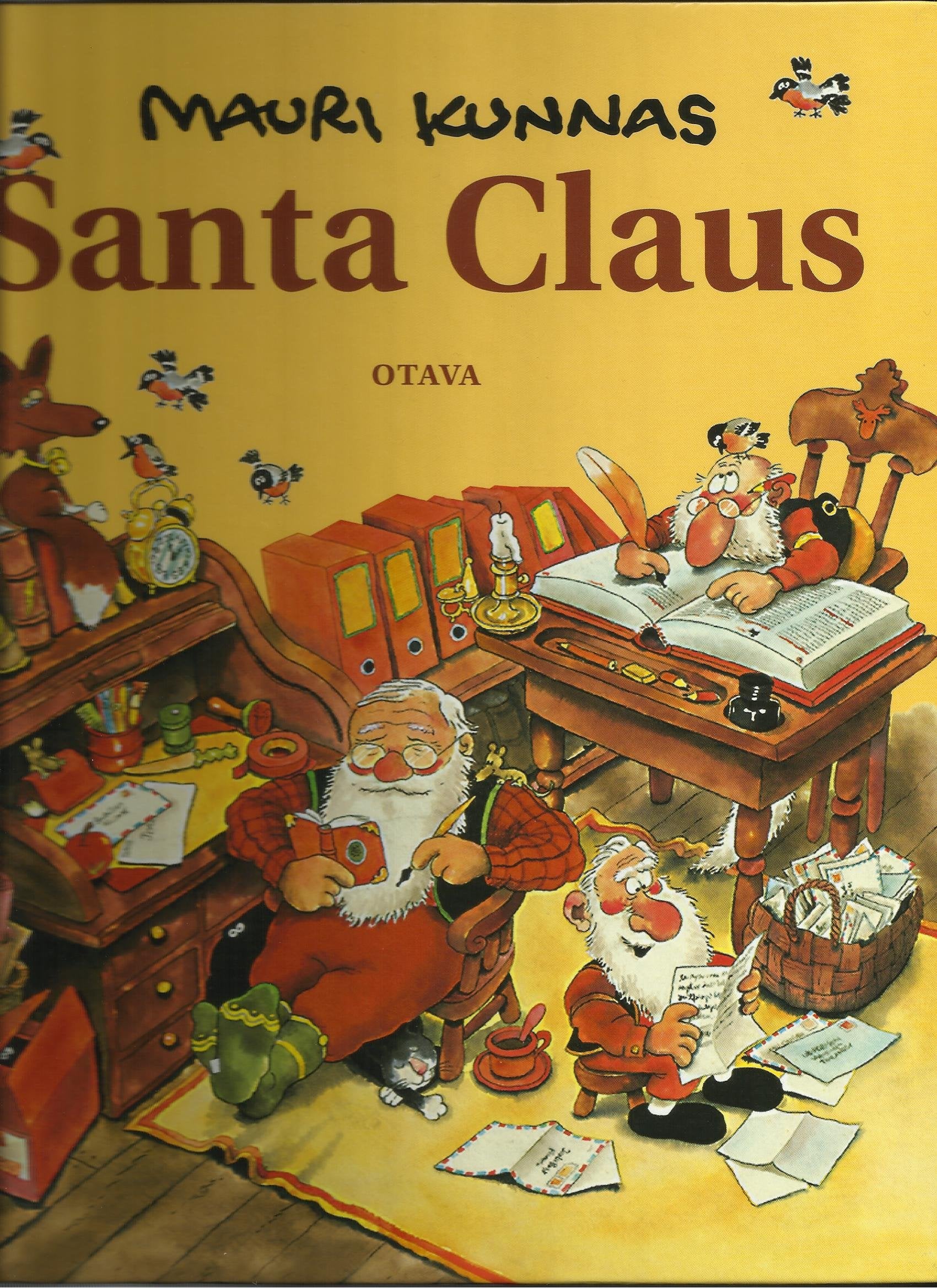 SANTA CLAUS: A book about Santa and his elves at Mount Korvatunturi, Finland Books
