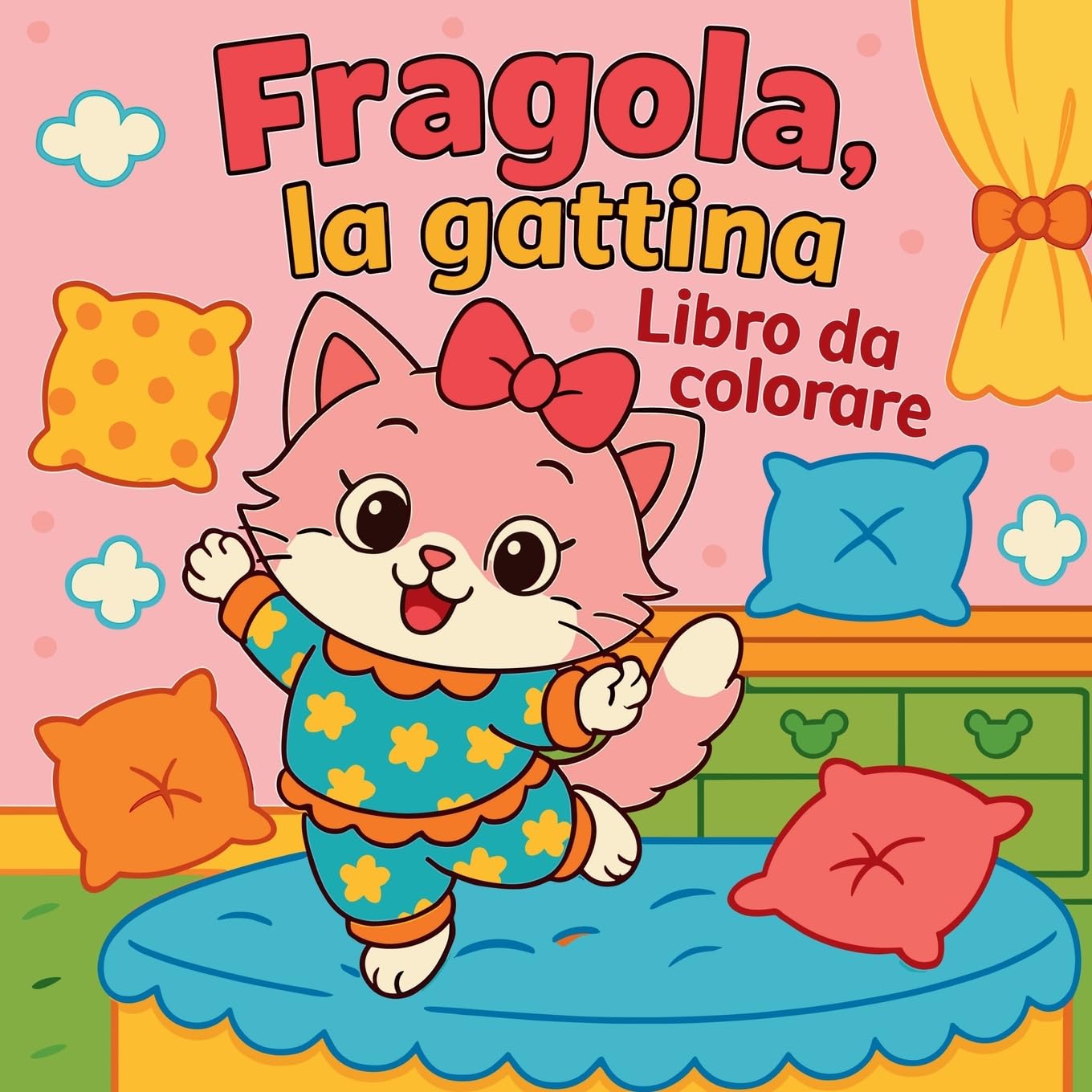 Fragola, la gattina - Libro da colorare Non-fiction