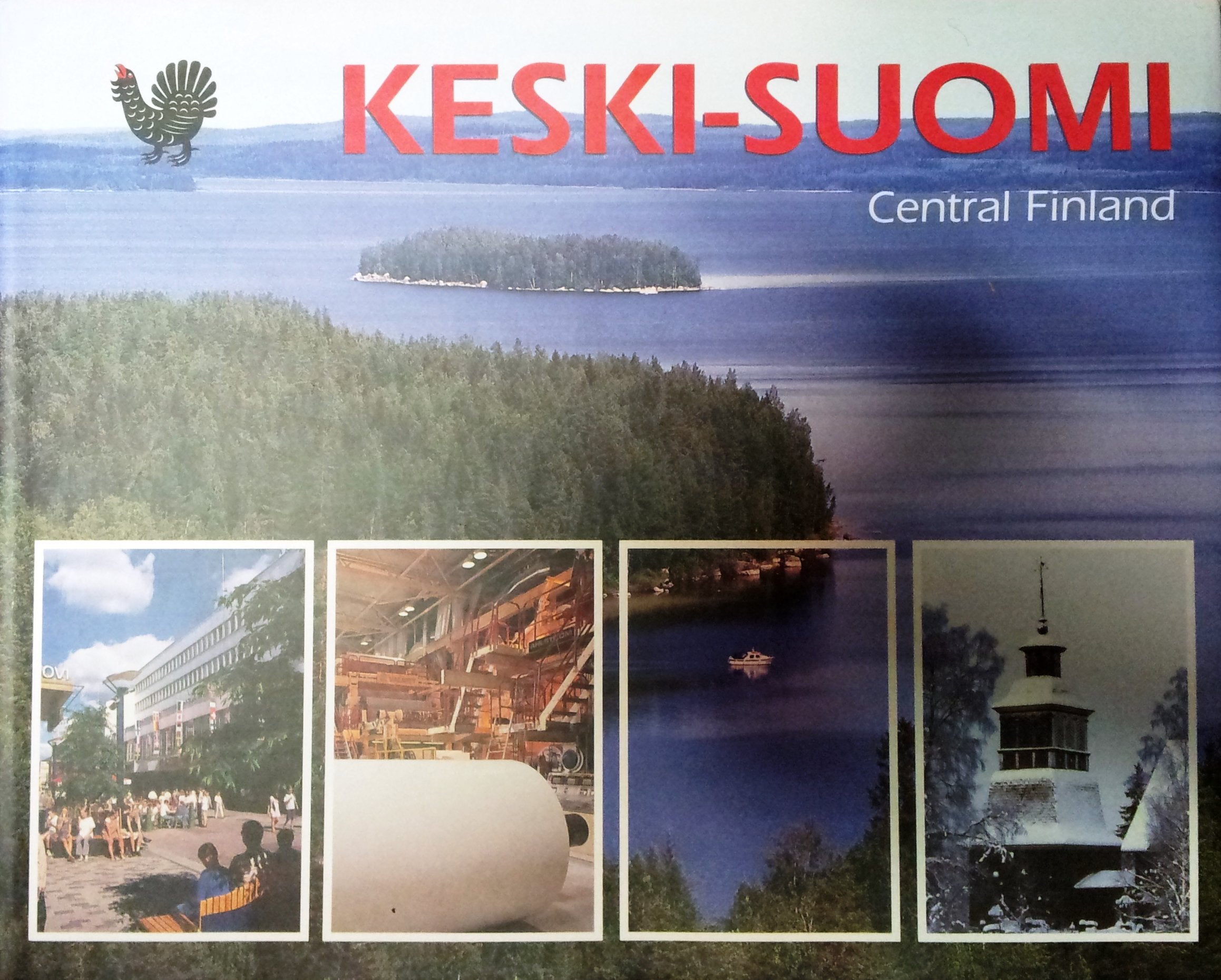 Keski-Suomi. Central Finland. Books