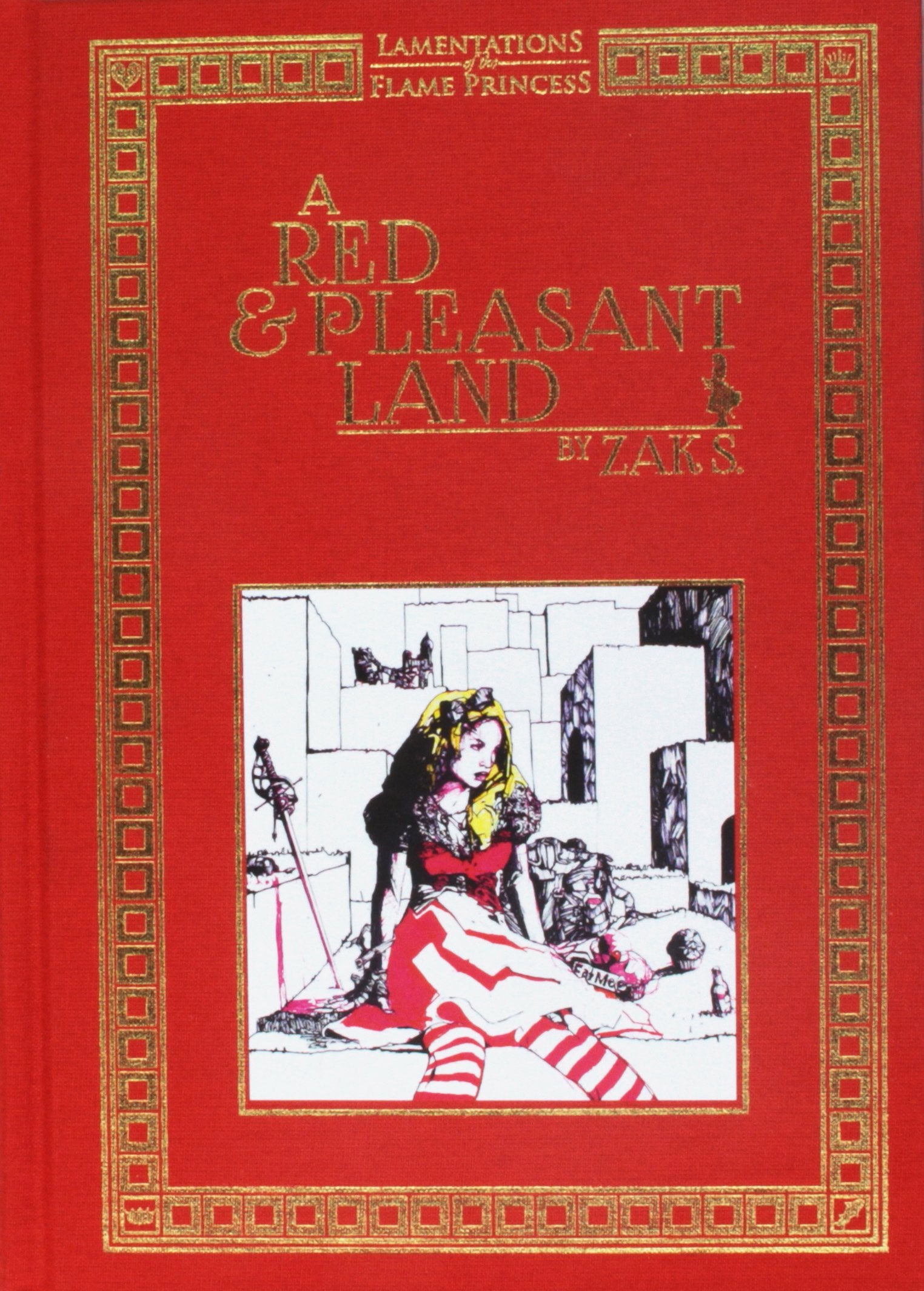 Lamentations of the Flame Princess A Red and Pleasant Land Supplement Role Playing Game Book (LFP0024) Books
