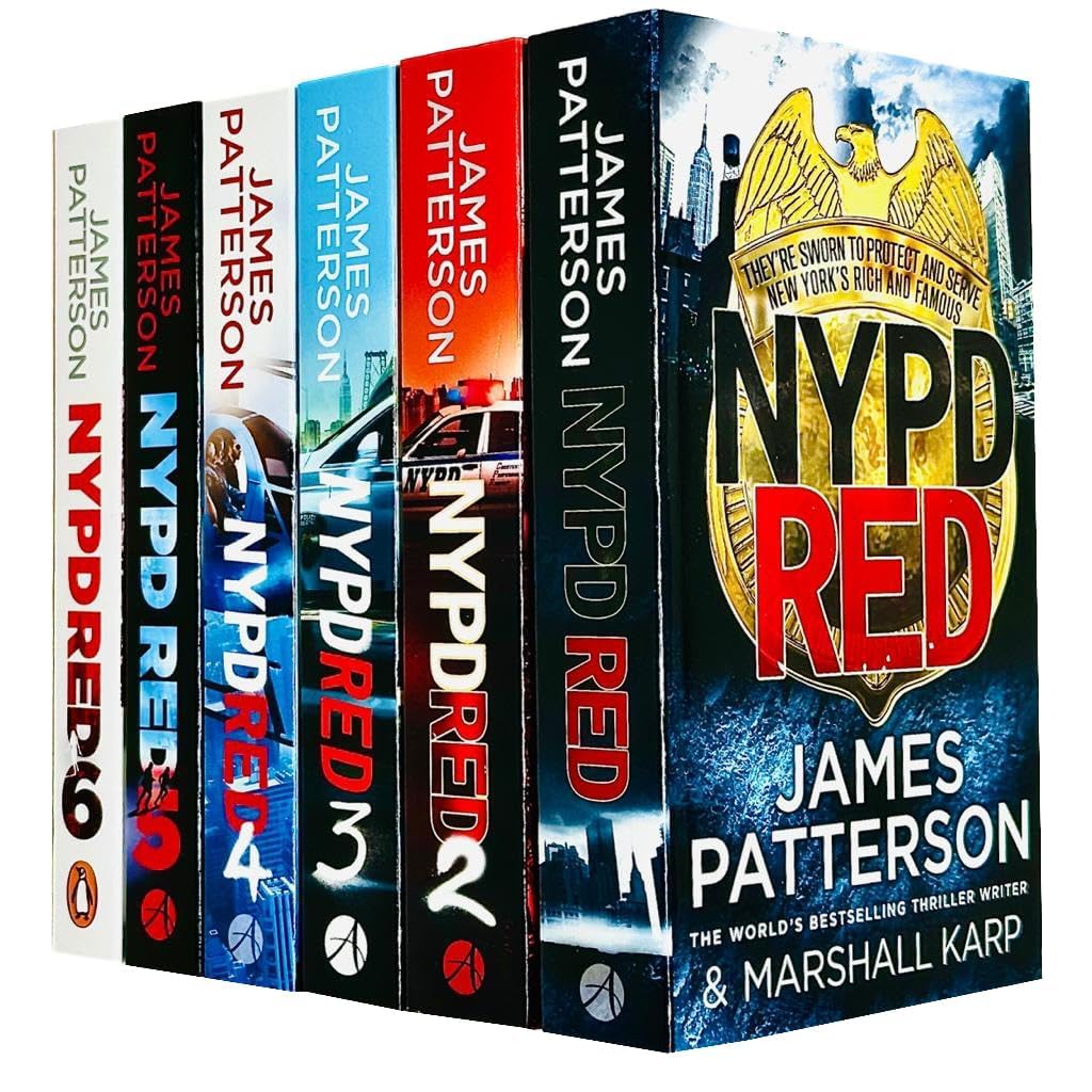 James Patterson NYPD Red Collection 5 Books Set (Book 1-5) book
