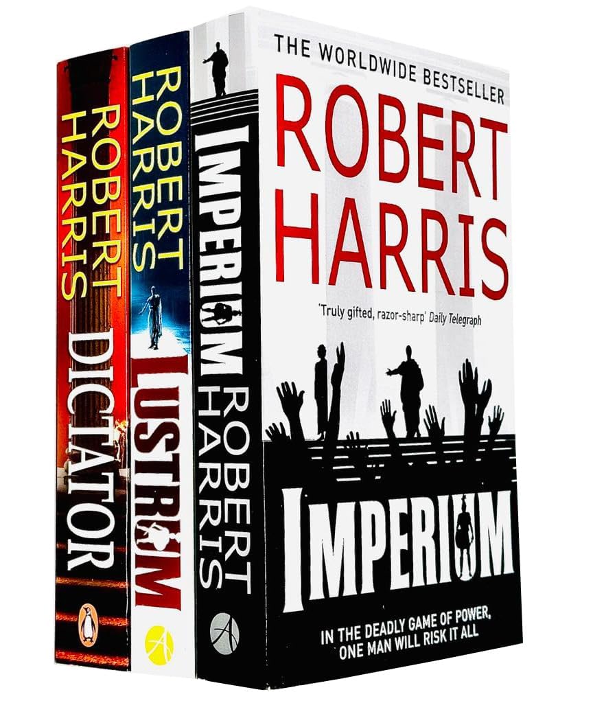 Cicero Trilogy Robert Harris Collection 3 Books Collection Set (Imperium, Lustrum, Dictator) Books