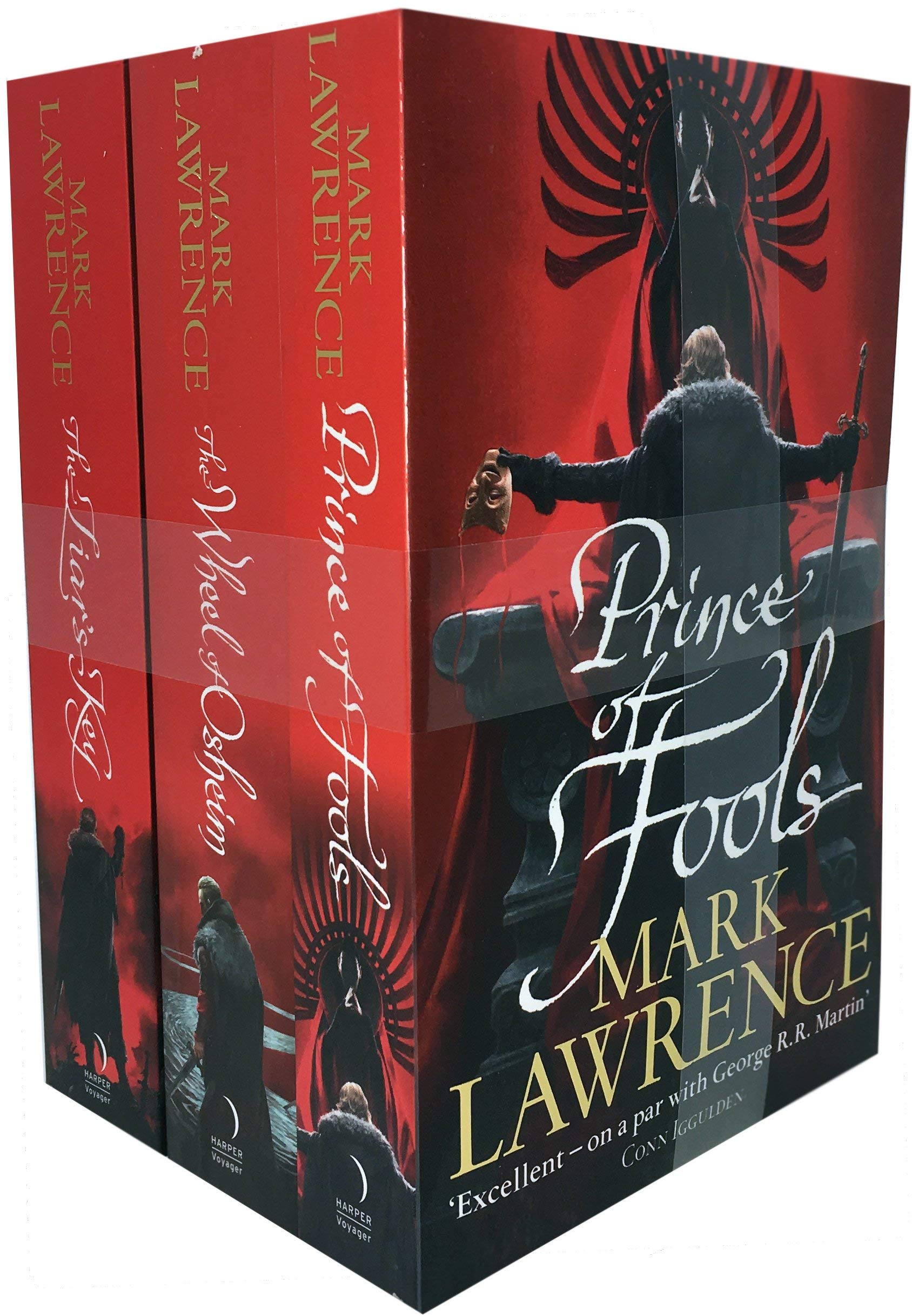 Mark Lawrence Red Queens War Collection 3 Books Set ( Prince of Fools, The Liars Key, King of Thorns) Books