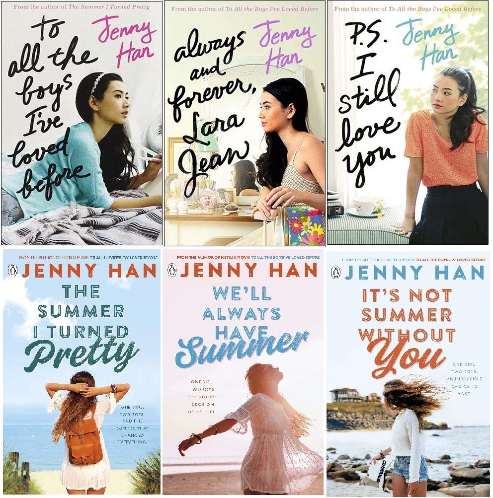 Jenny Han „An alle Jungs, die ich geliebt habe“-Trilogie und „Der Sommer, in dem ich hübsch wurde“-Trilogie-Set-Sammlung mit 6 Büchern Novels & Short Stories