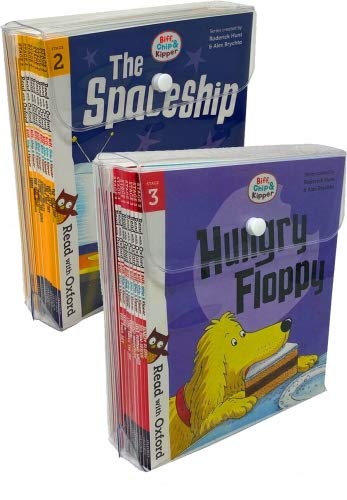 Biff, Chip and Kipper Read with Oxford Phonics Stage 2and 3 Collection 32 Books Books