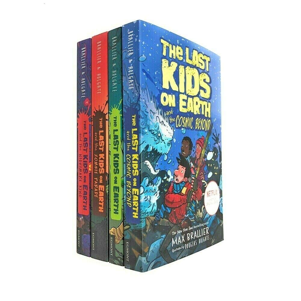 Die letzten Kinder auf der Erde Sammlung 4 Bücher Set von Max Brallier Netflix Original Books
