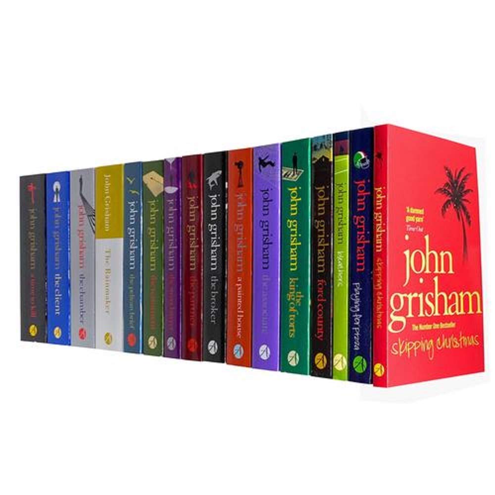 John Grisham Collection 16 Books Set Series 1 and 2 Crime & Thrillers