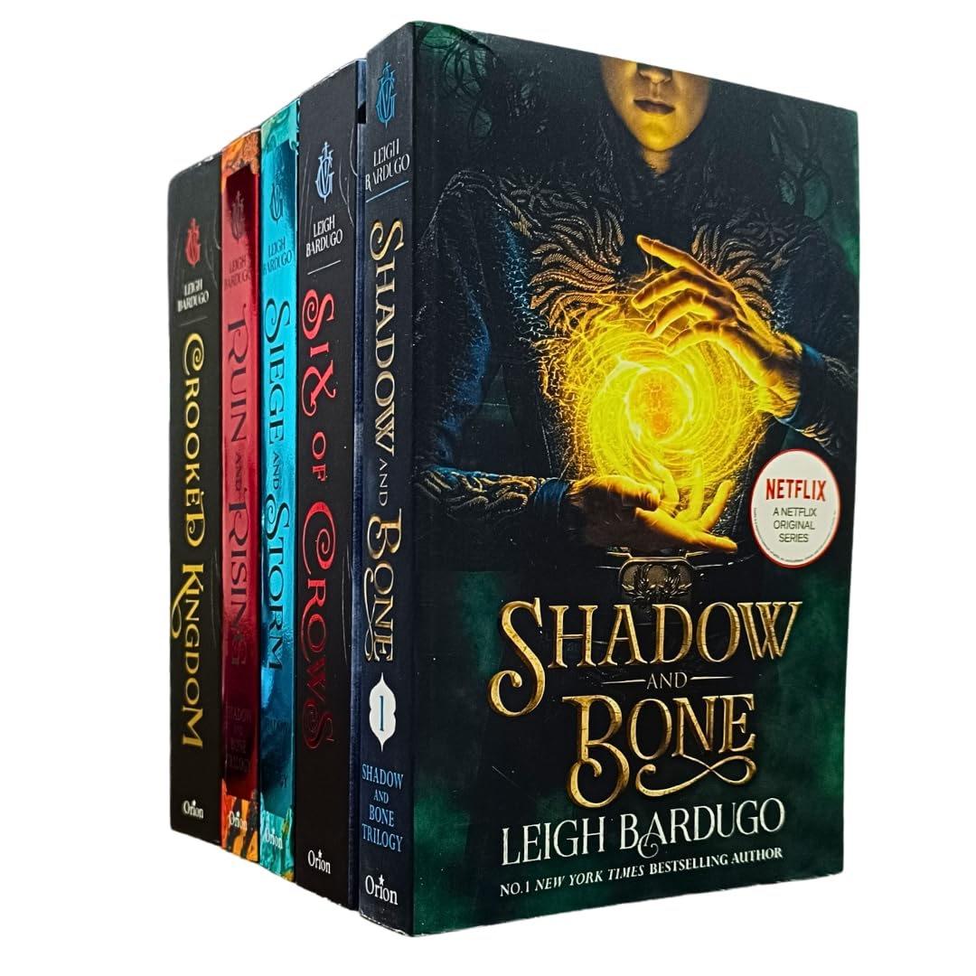 Leigh Bardugo 5 Books Set Collection and Shadow And Bone Trilogy with Grishaverse Series book