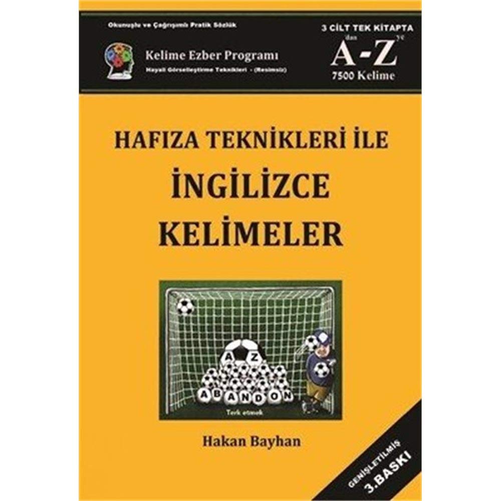 Hafıza Teknikleri ile İngilizce Kelimeler (3 Cilt Books