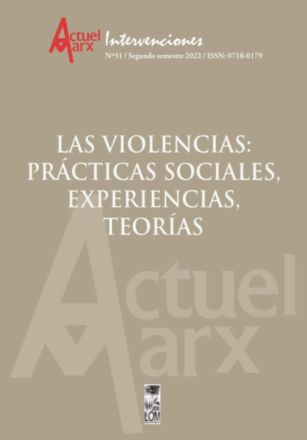 Actuel Marx N° 31 Las Violencias Books