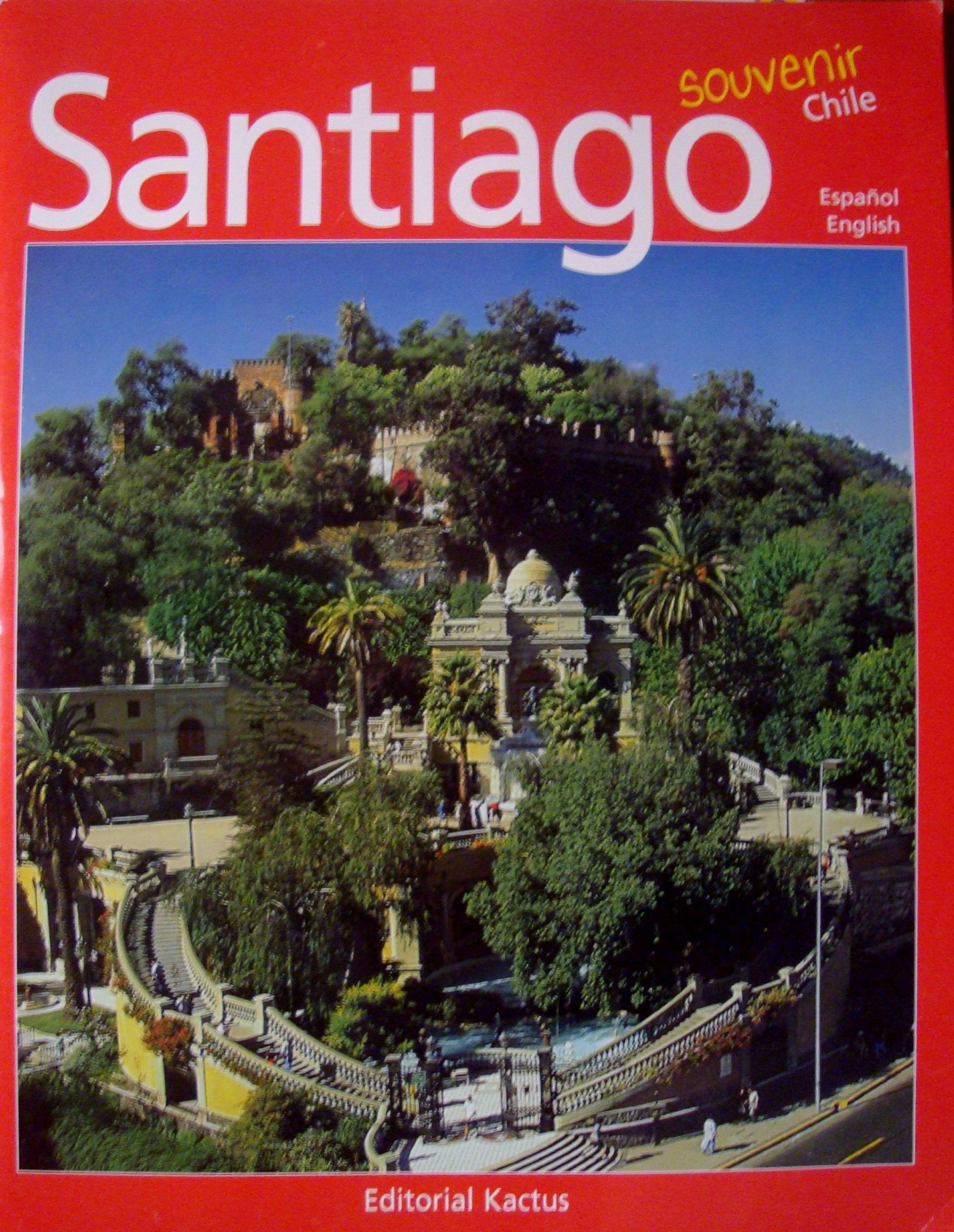 Santiago Souvenir Chile (English Espanol) Books