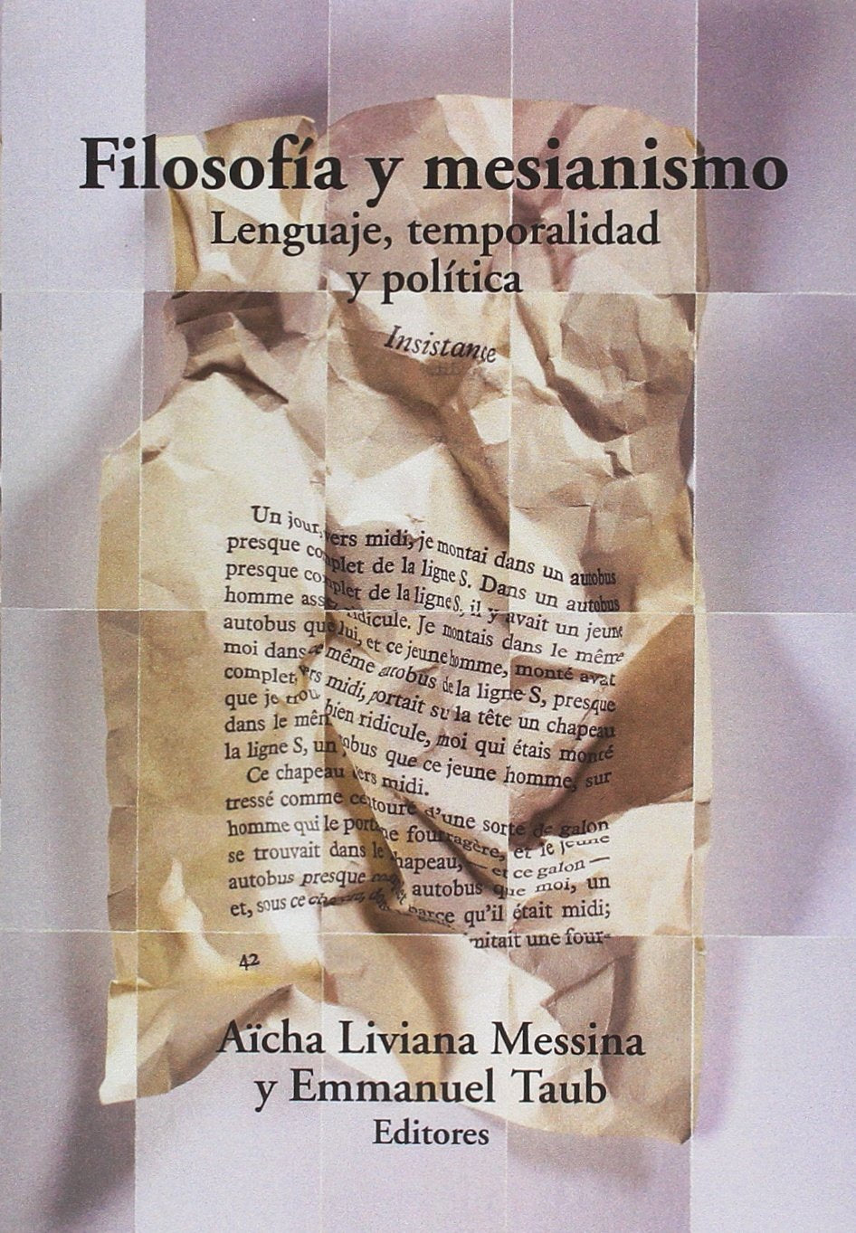 FILOSOFIA Y MESIANISMO book