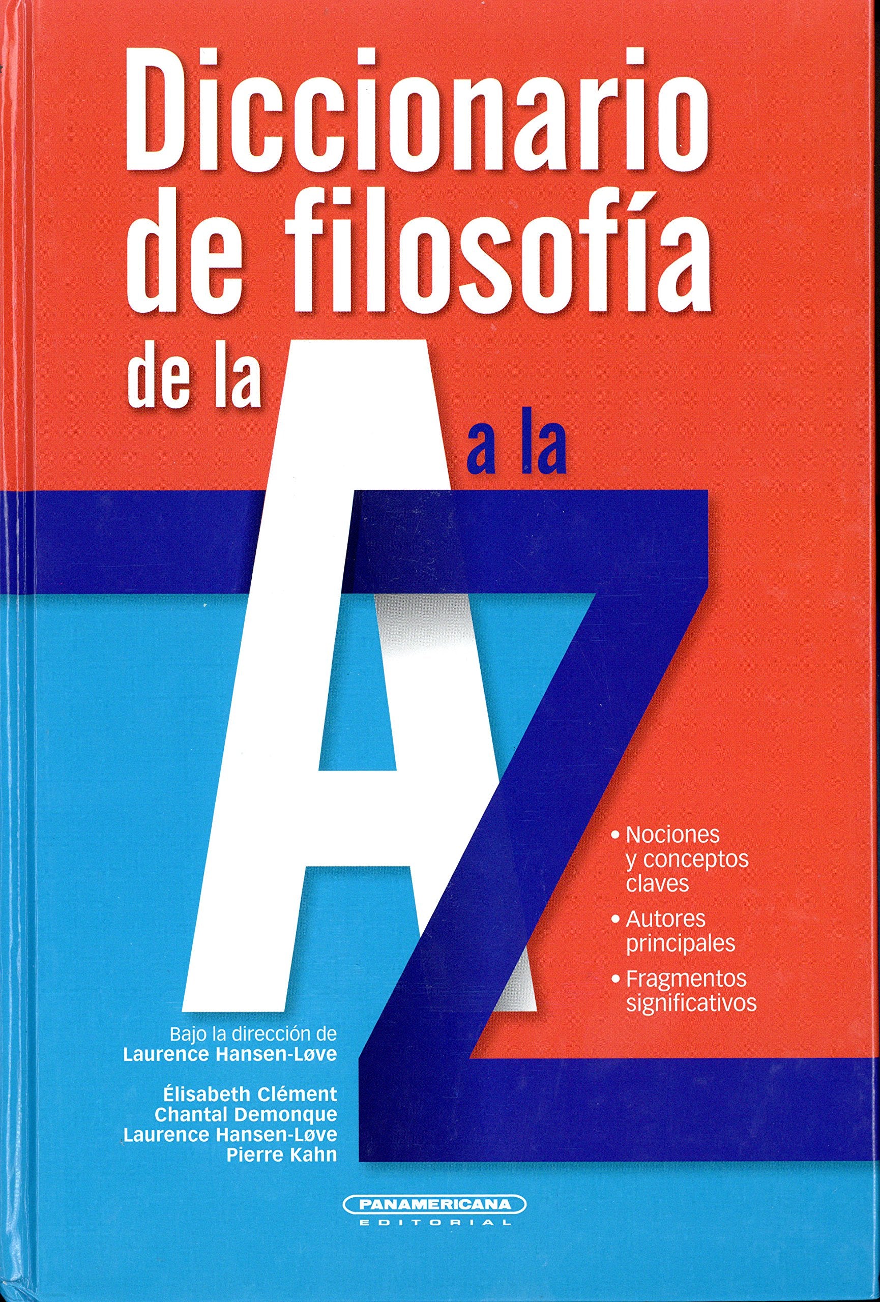 Diccionario de Filosofia de la A A a la Z book