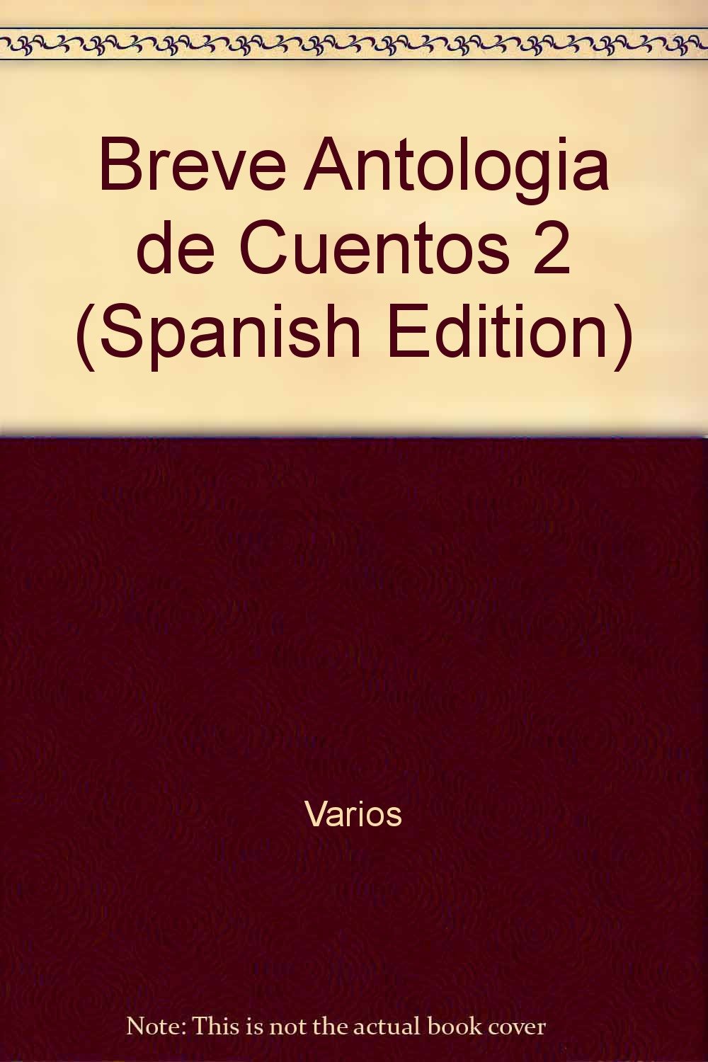 Breve Antologia de Cuentos 2 Books