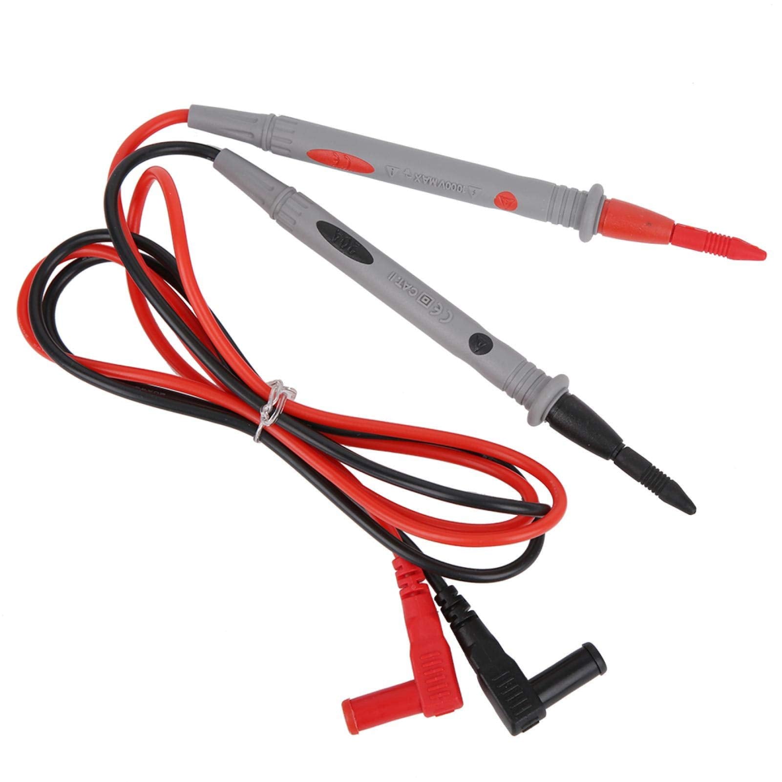 minifinker AC/DC-Multimeter-Testleitungen Silikon-Frostschutzsonden-Teststift 2 Stück 20A für Industriemultimeter Books