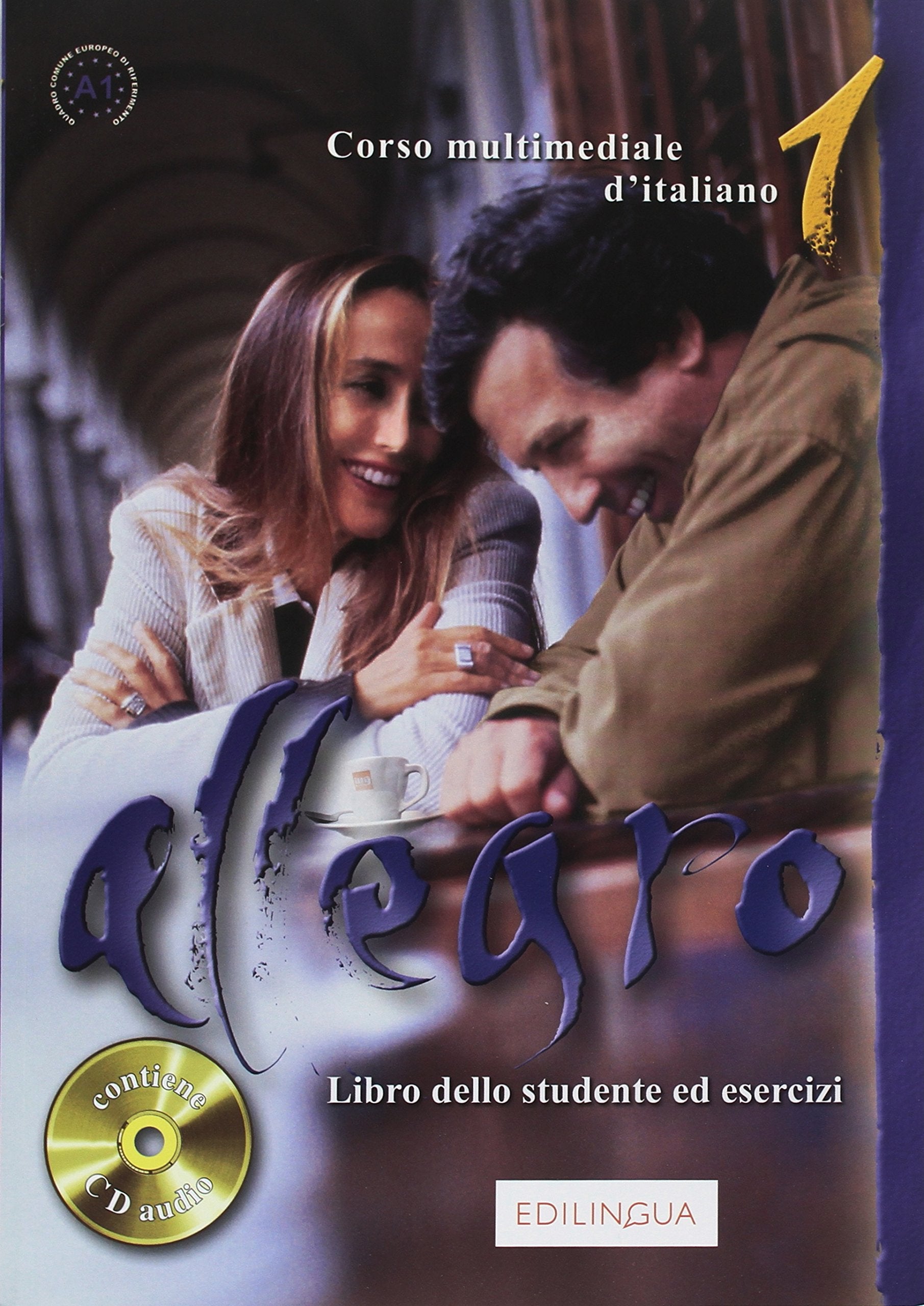 Allegro 1 Podrecznik z cwiczeniami + CD: Libro dello studente ed esercizi 1+CD Social Sciences