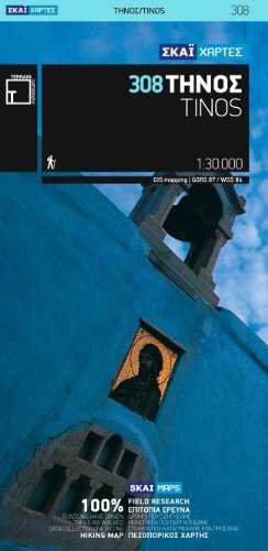 Tinos (308) (Island maps, Band 308) Maps & Plans