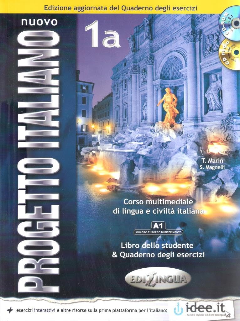 Libro dello studente & Quaderno degli esercizi, m. CD-ROM und Audio-CD: Niveau A1 (NUOVO PROGETTO ITALIANO) Foreign Languages ​​& Dictionaries