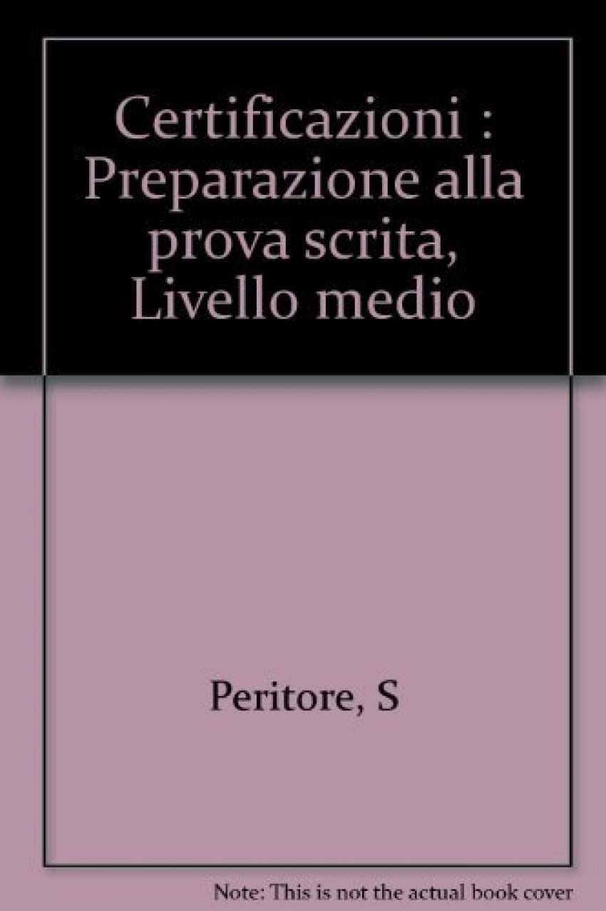 Certificazioni: Preparazione alla prova scrita, Livello medio Books