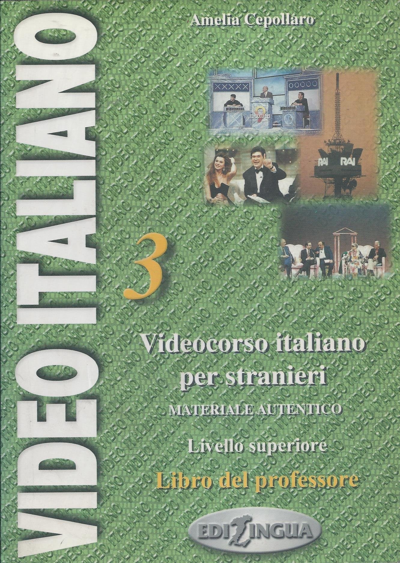 Video Italiano: Libro Del Professore 3 Foreign Languages ​​& Dictionaries