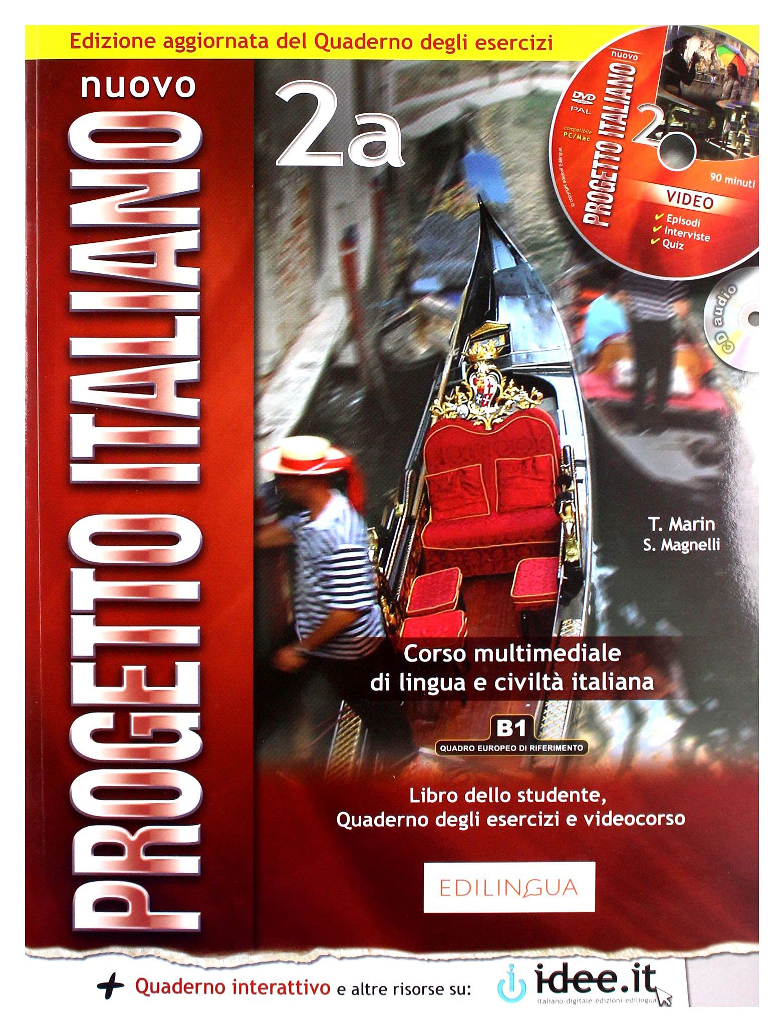 Libro dello studente & Quaderno degli esercizi, m. CD-ROM und Audio-CD: Niveau B1 (NUOVO PROGETTO ITALIANO) Foreign Languages ​​& Dictionaries