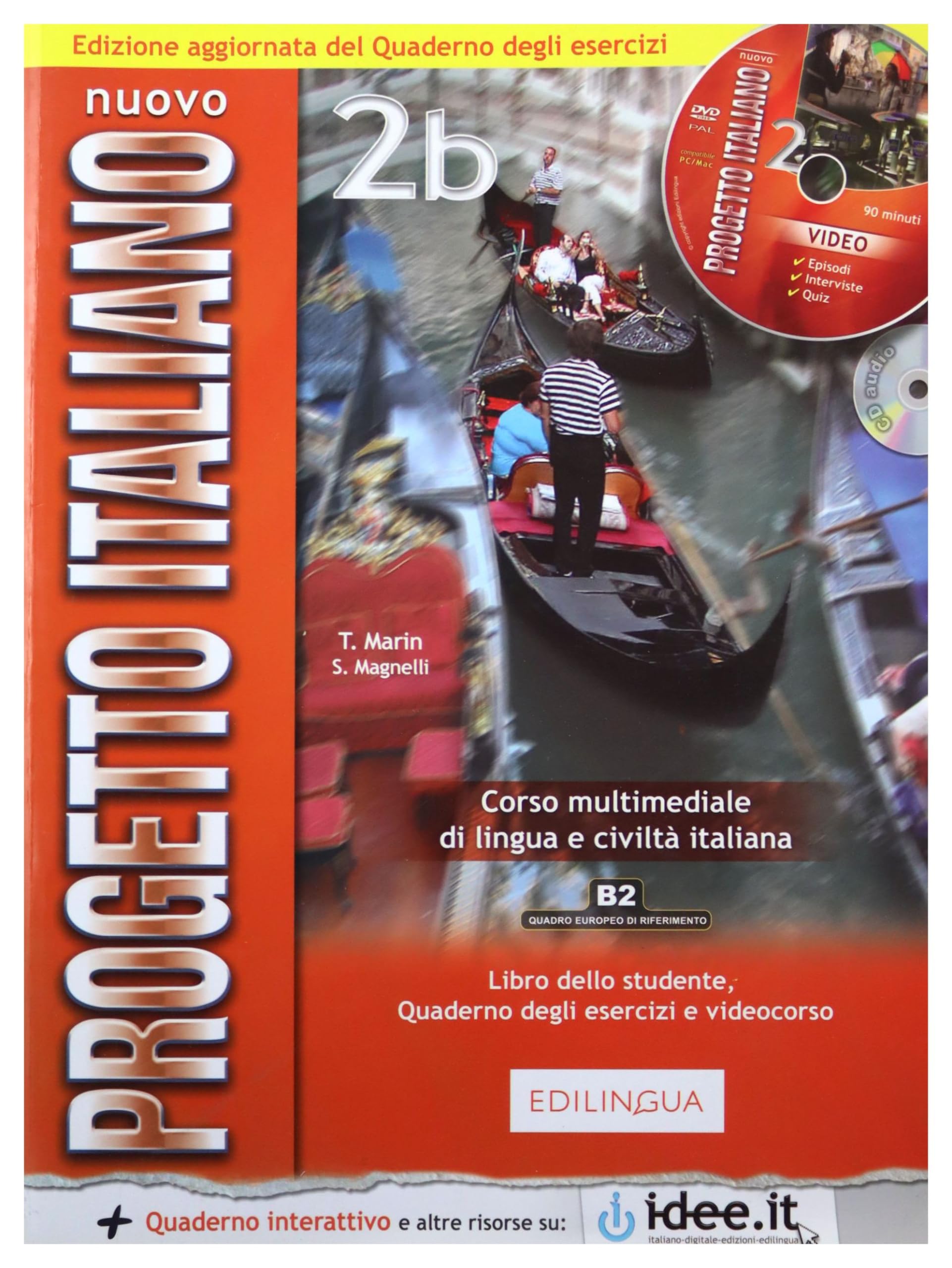 Libro dello studente & Quaderno degli esercizi, m. CD-ROM und Audio-CD: Niveau B2 (NUOVO PROGETTO ITALIANO) Foreign Languages ​​& Dictionaries