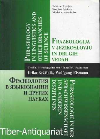 Phraseologie in der Sprachwissenschaft und anderen Disziplinen. Books