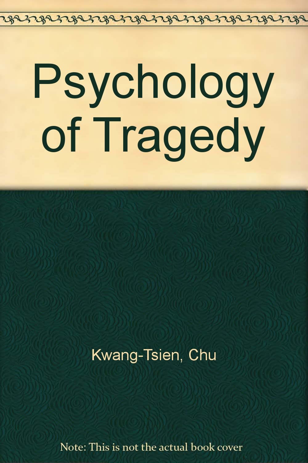Psychology of Tragedy Books