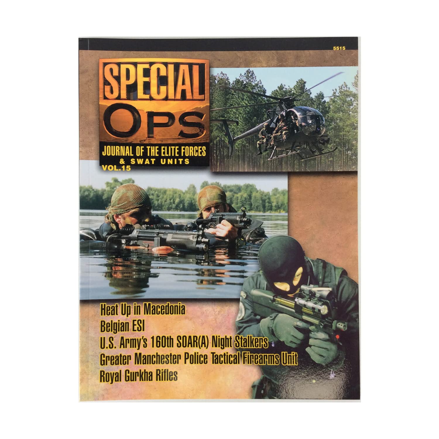 5515: Special Ops: Journal of the Elite Forces and Swat Units (15) book