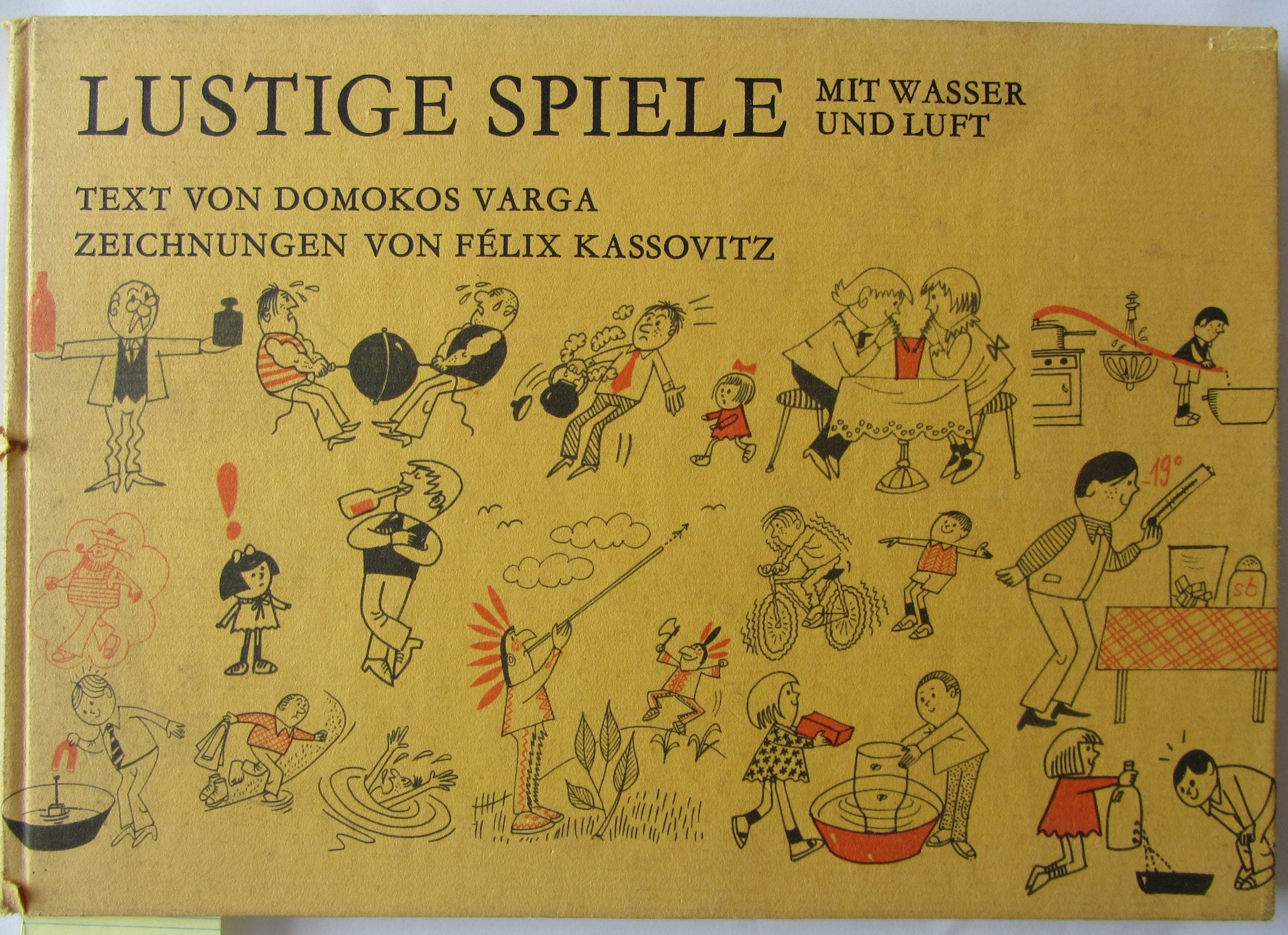 Lustige Spiele mit Wasser und Luft. Books