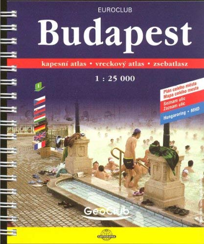 Budapest Street Atlas book
