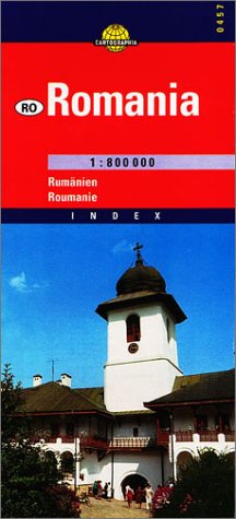 Rumänien 1 : 800 000 (Cartographia Euro Road Maps) Leisure, Home & Garden