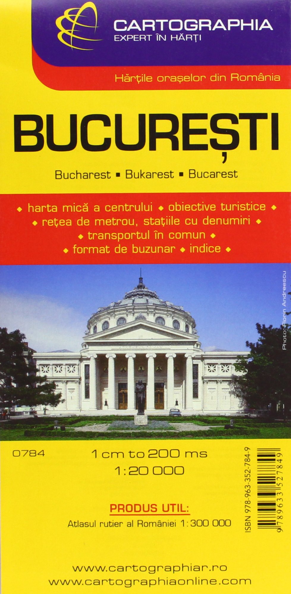 Plano Cartographia Bucharest (City Map) Geology & Geography