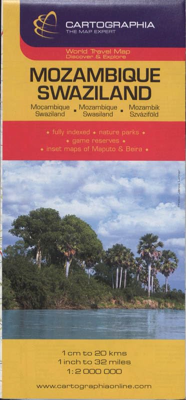 Mapa Cartographia Mozambique y Swazilandia (Mapas Cartographia) Leisure, Home & Garden