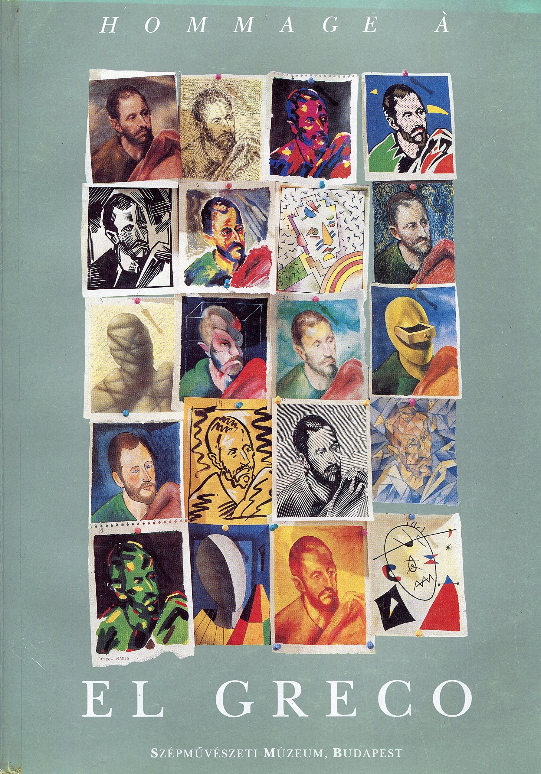 Hommage a` El Greco: 37 contemporary Hungarian works of art made in honour of the 450th anniversary of the painter's birth and essays on El Greco Books