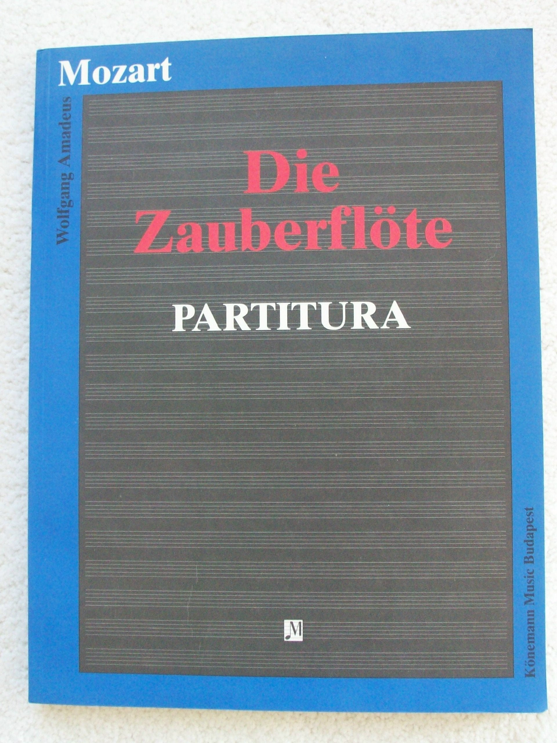 Mozart: Magic Flute - Partitura Sheet Music