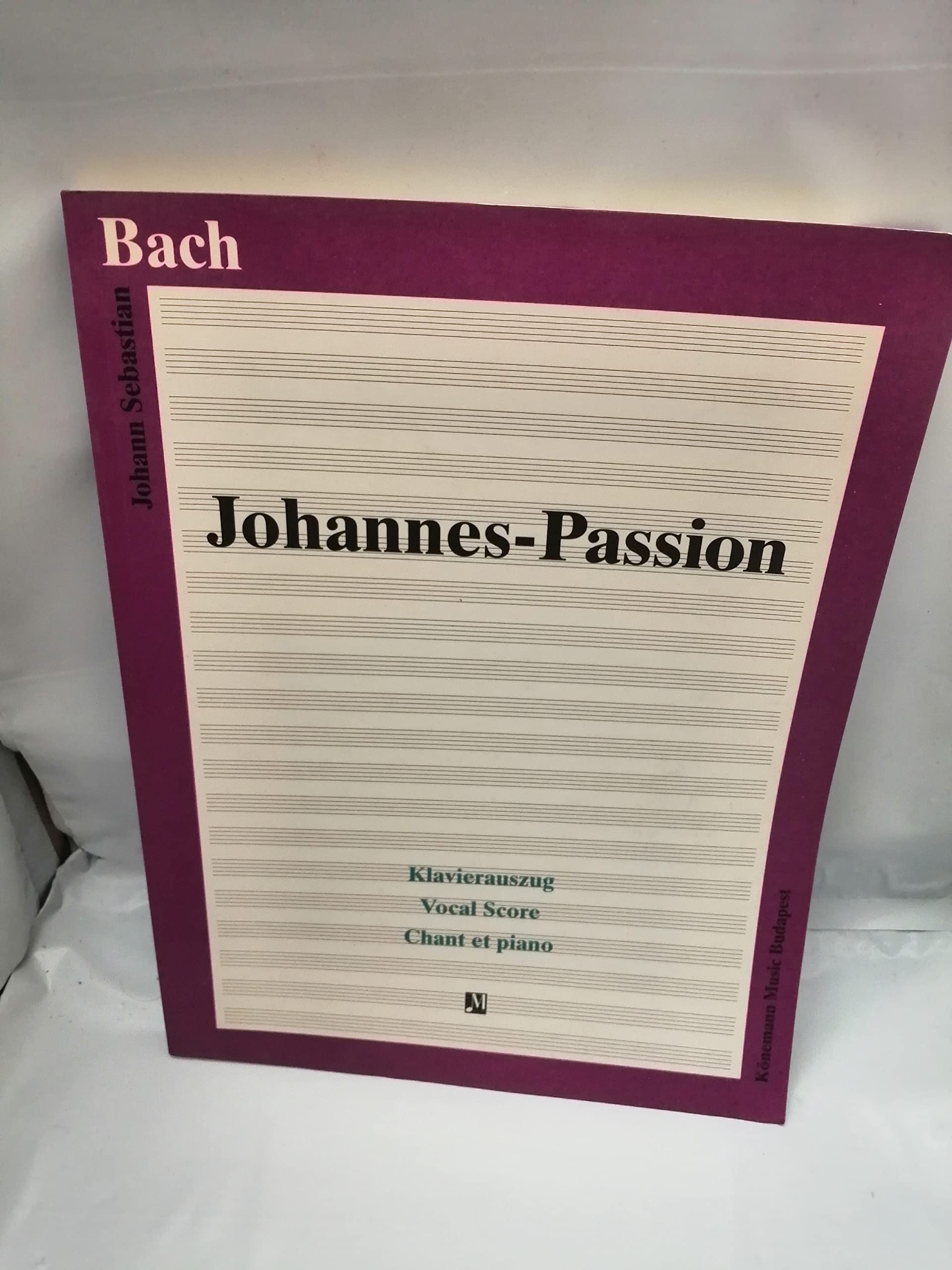 Bach: Johannes Passion Arts & Music