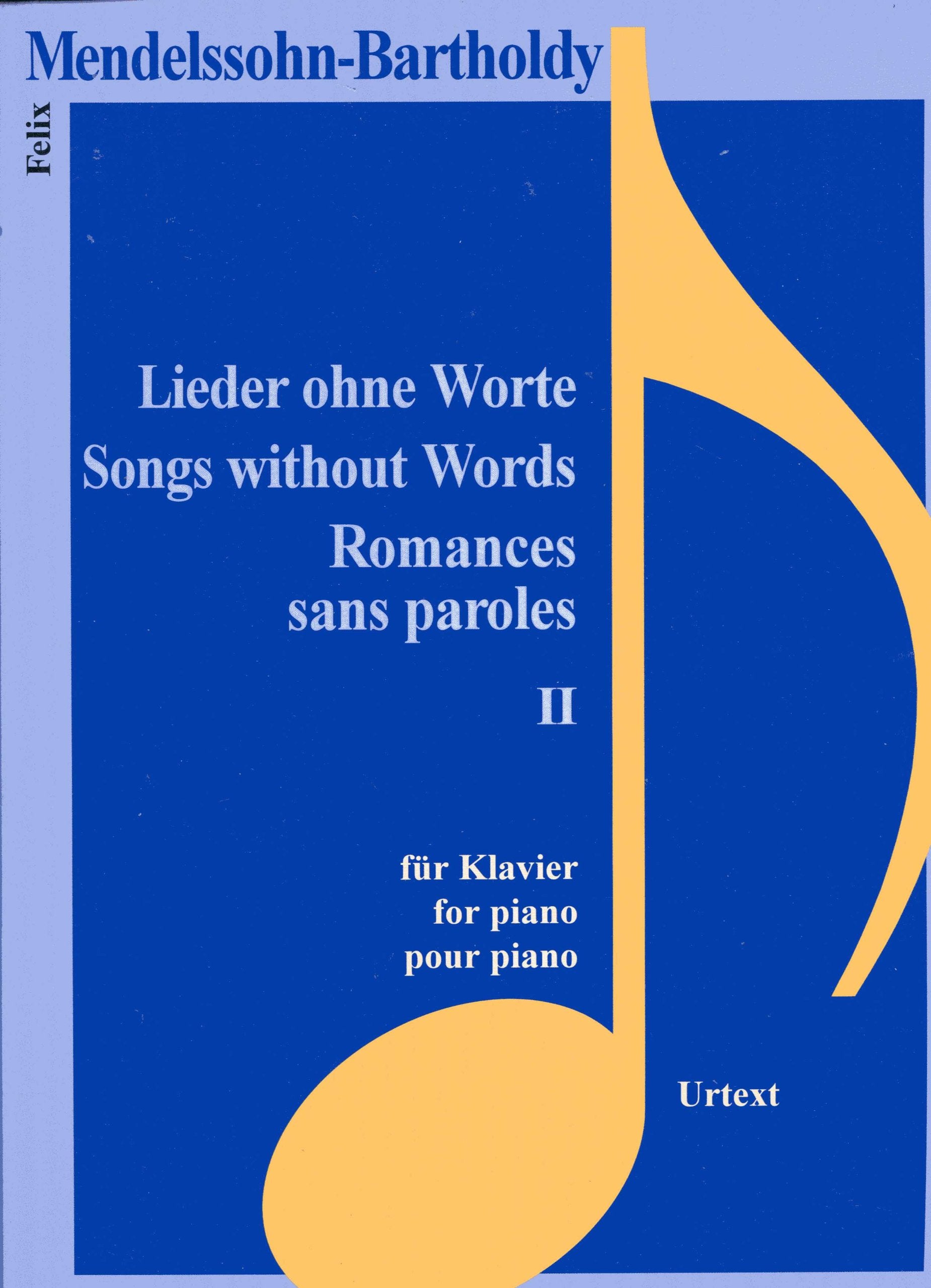 Lieder ohne Worte für. 2 Arts & Music