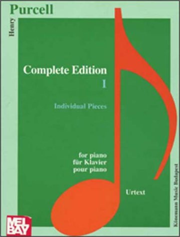 Purcell: Complete Works I Sheet Music