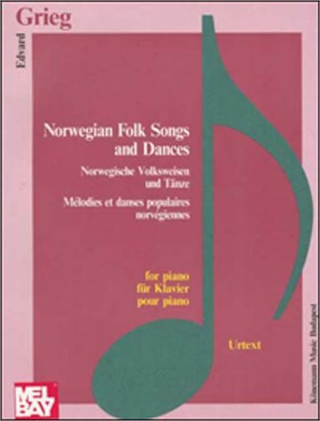 Norwegische Volksweisen und Tänze für Klavier (Music Scores) Arts & Music