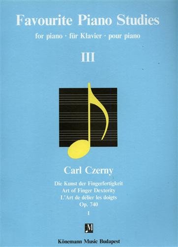Bd.3 : Die Kunst der Fingerfertigkeit; Art of Finger Dexterity Sheet Music