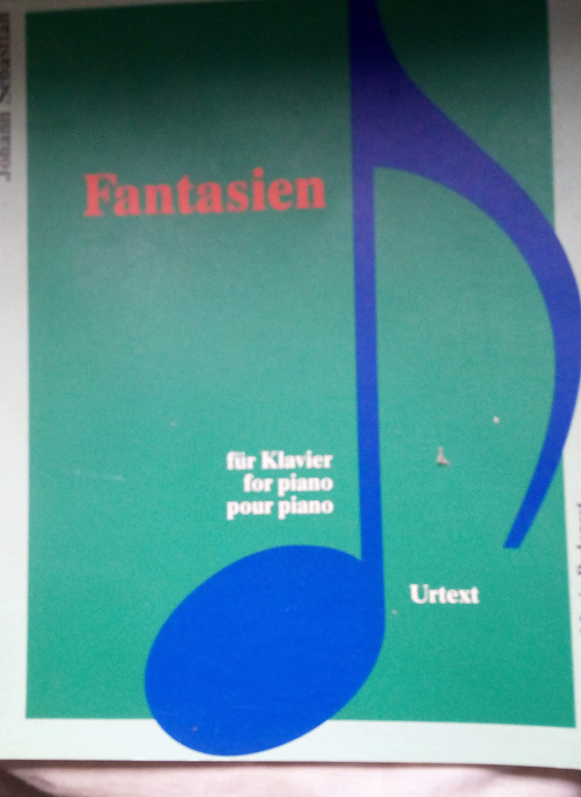 Bach: Fantasian Sheet Music