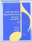 Lieder ohne Worte III Arts & Music