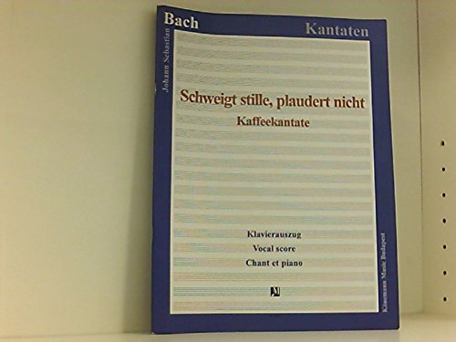 Schweigt stille, plaudert nicht, Klavierauszug Books