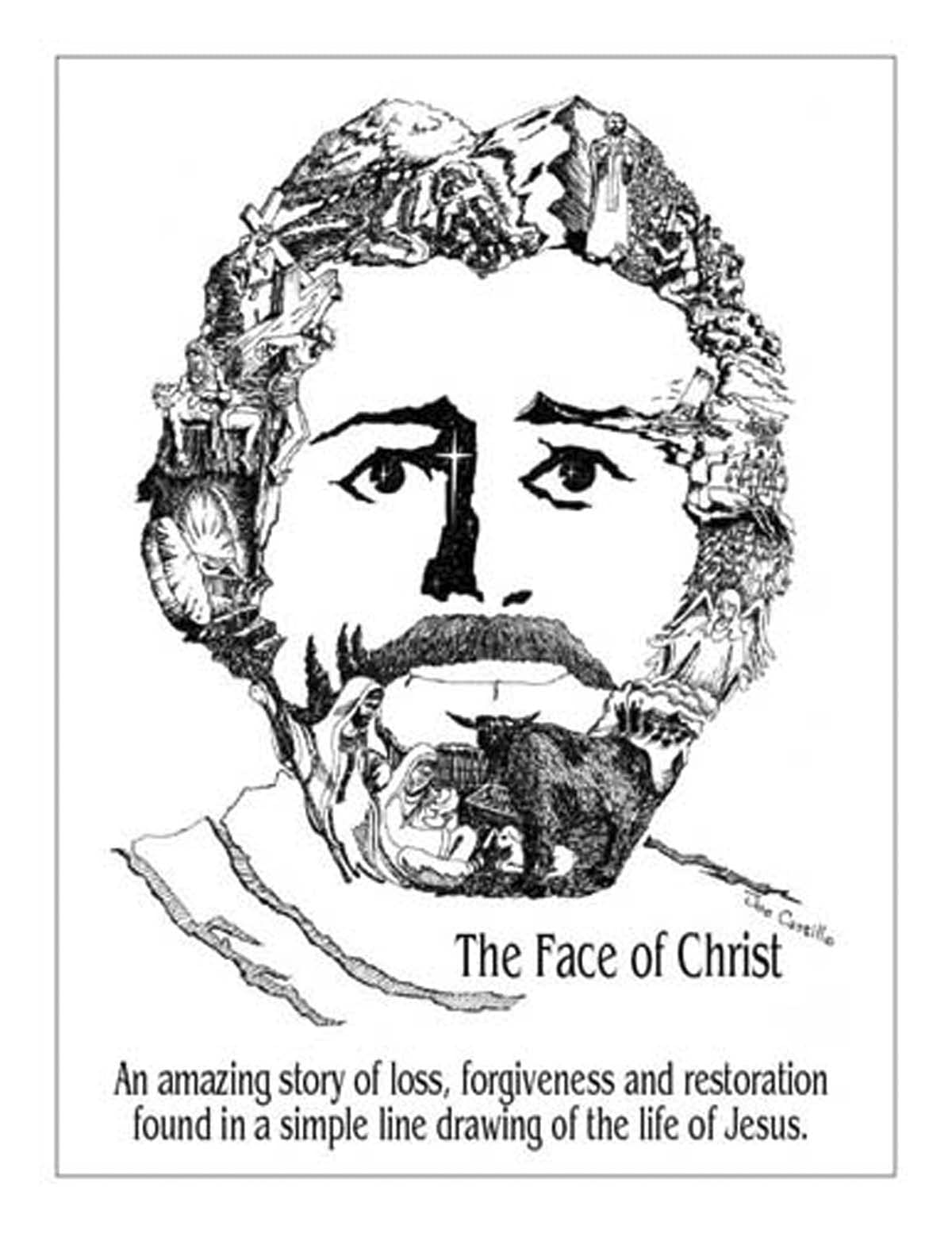 The Face of Christ: An amazing story of loss, forgiveness and restoration found in a simple line drawing of the life of Jesus Religion & Esotericism