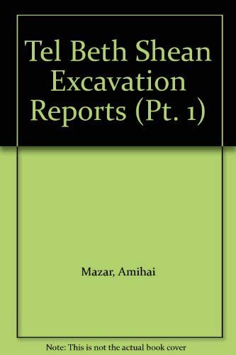 Tel Beth Shean Excavation Reports: Late Bronze Age to the Medieval Period Social Sciences