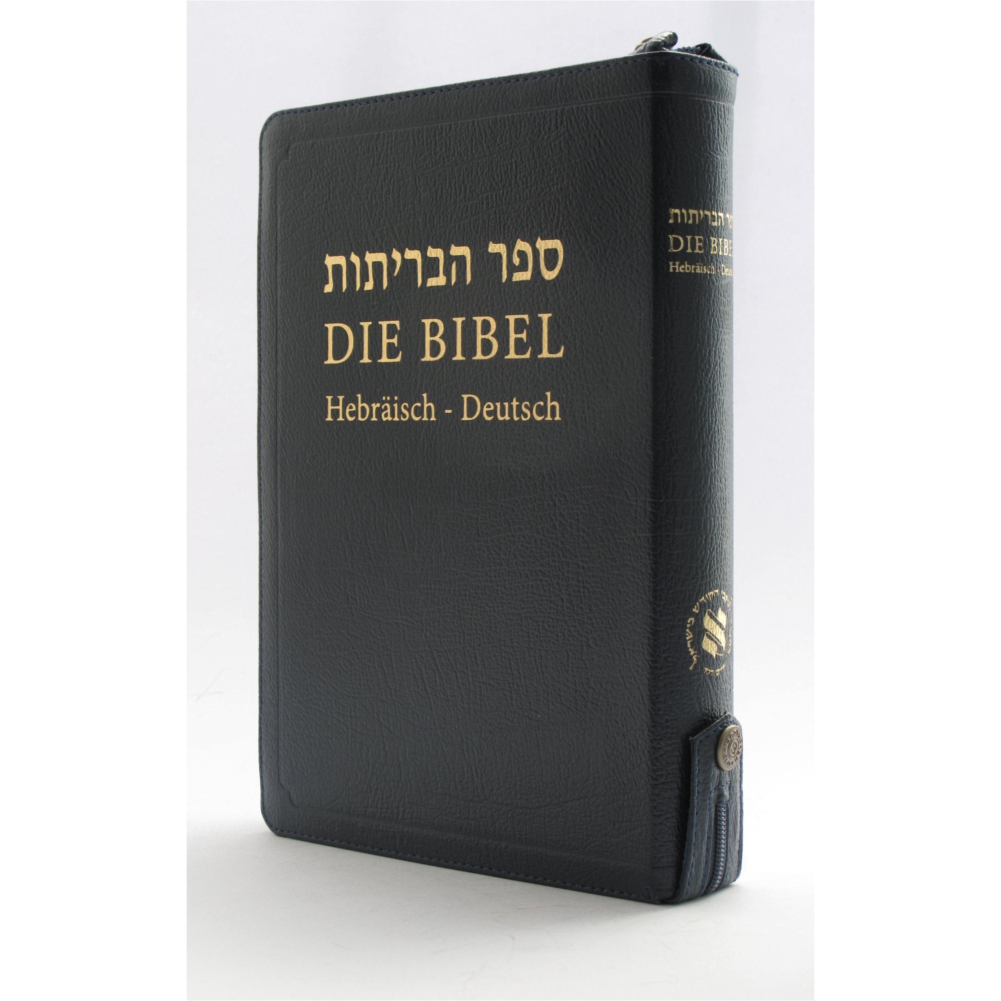 Die Bibel: Hebräisch-Deutsch mit Leder, Goldschnitt und Reißverschluss Religion & Esotericism